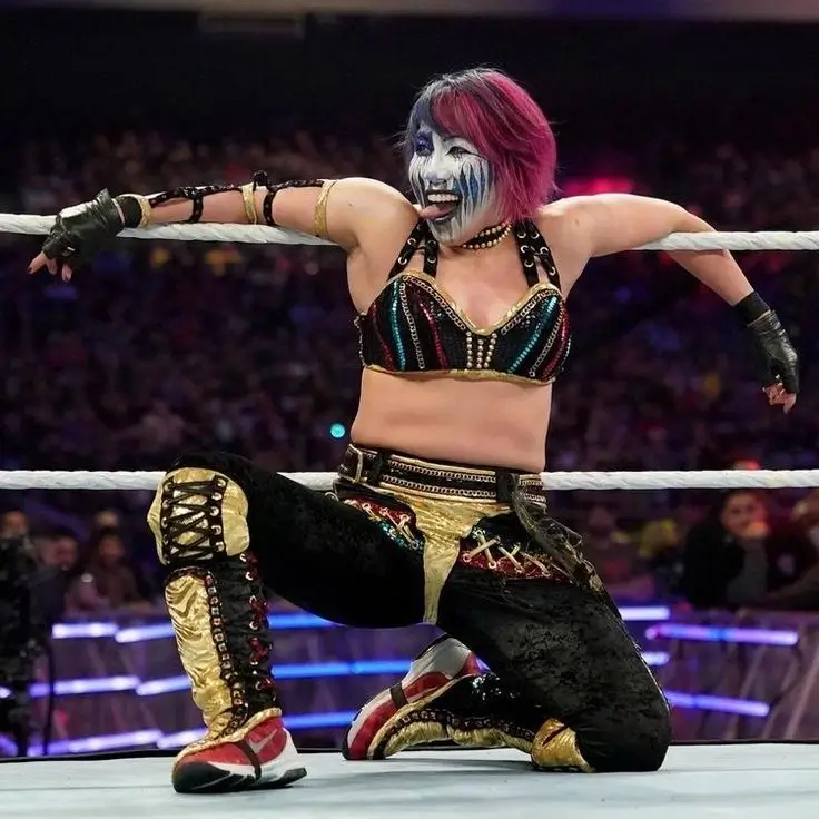 Winner of the first Womans Royal Rumble Asuka