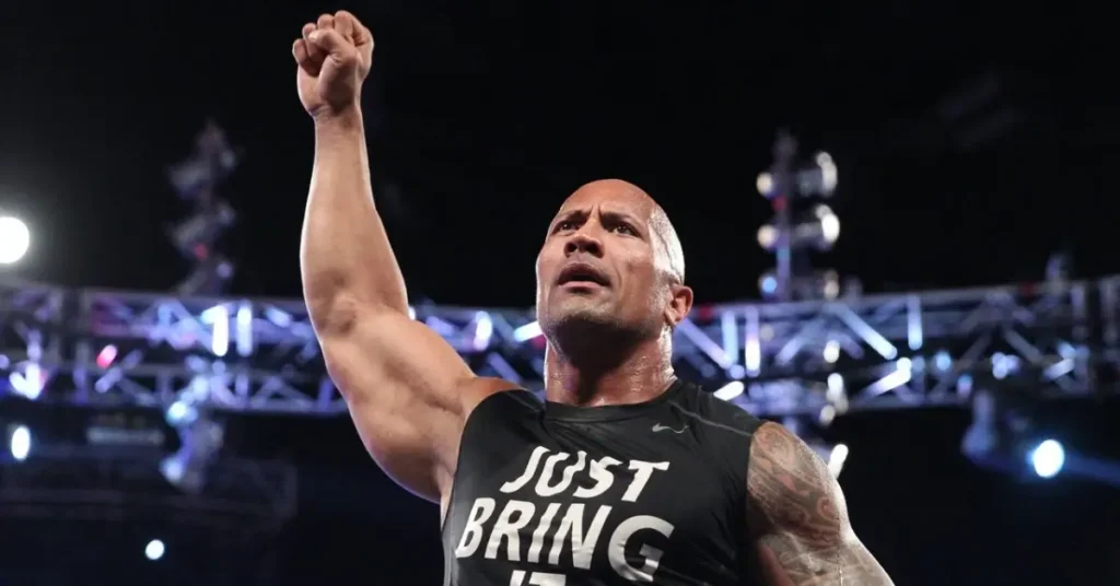 the rock as one of the winners of the royal rumble