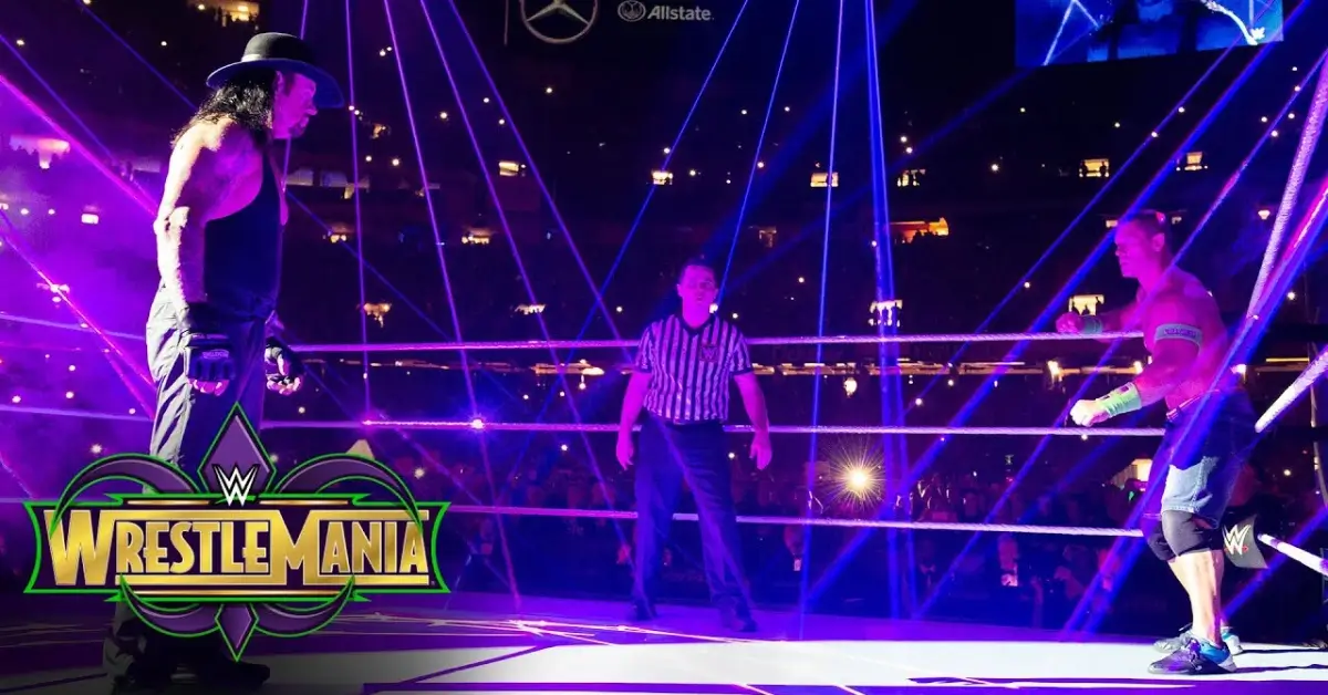 Cena vs Undertaker Wrestlemania