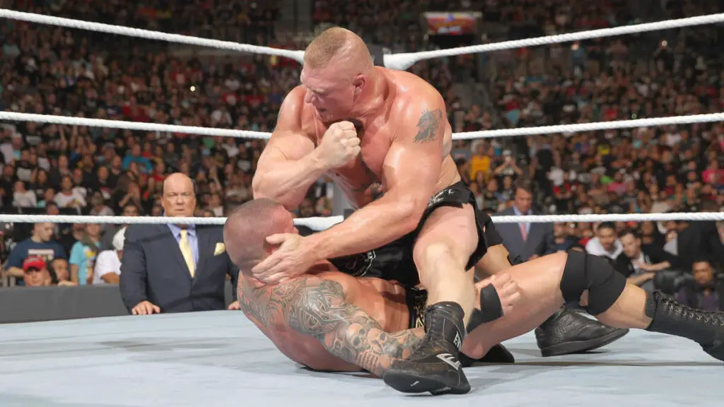 Brock Lesnar vs. Randy Orton