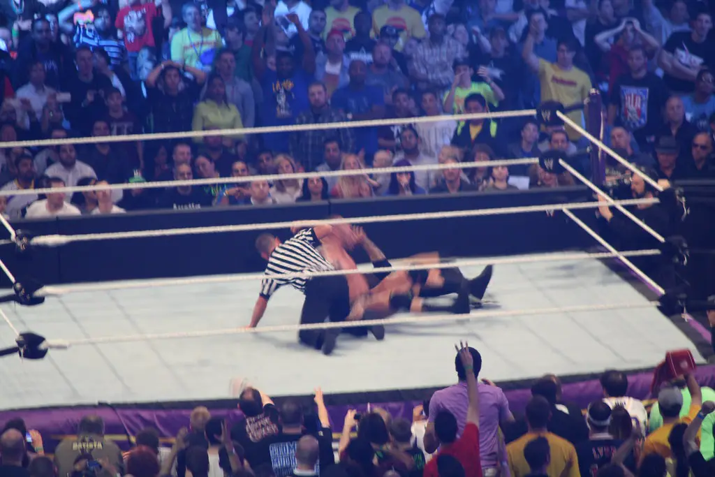 Daniel Bryan vs. Triple H/Randy Orton/Batista - WrestleMania XXX (2014)