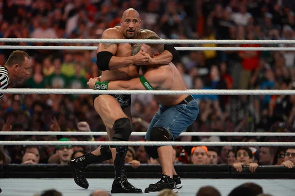 The Rock vs John Cena