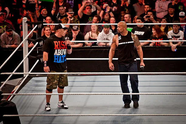 The Rock vs. John Cena