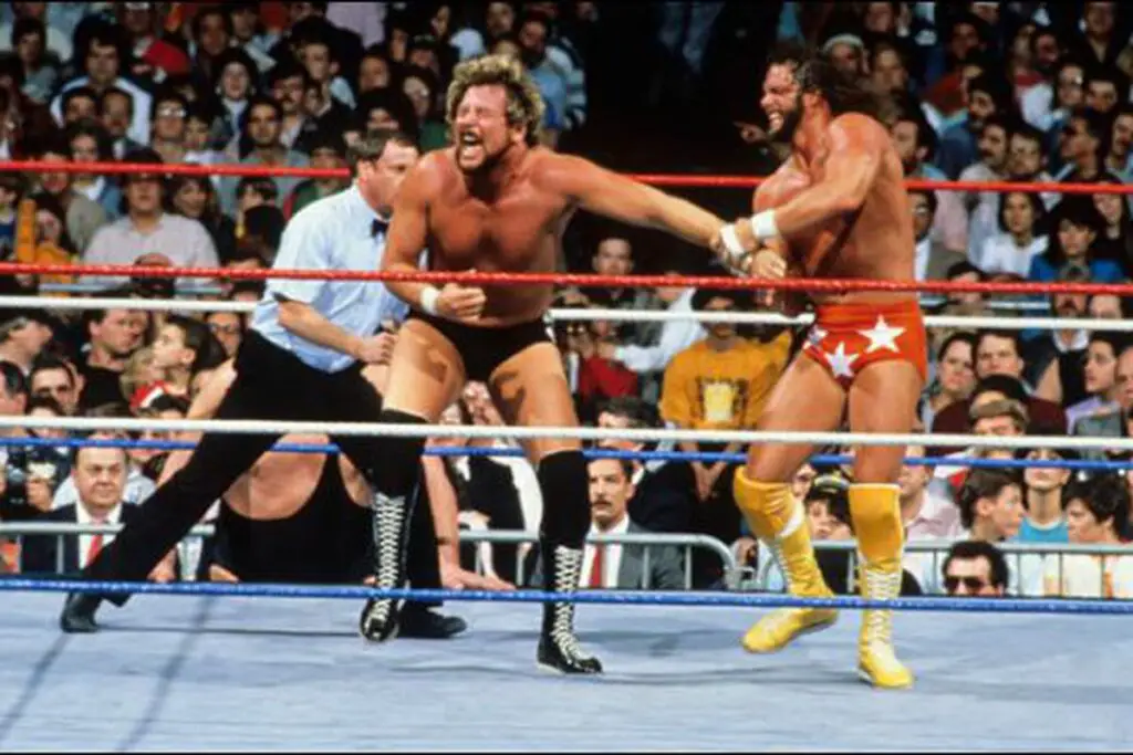 Ted DiBiase vs. Randy Savage WrestleMania IV (1988)